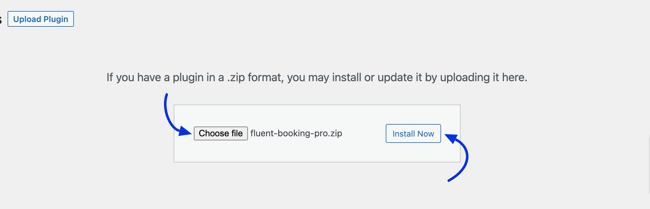 Installing FluentBooking Pro