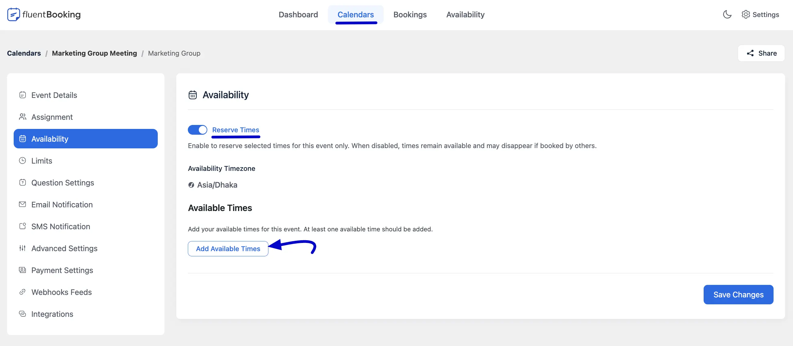 Availability