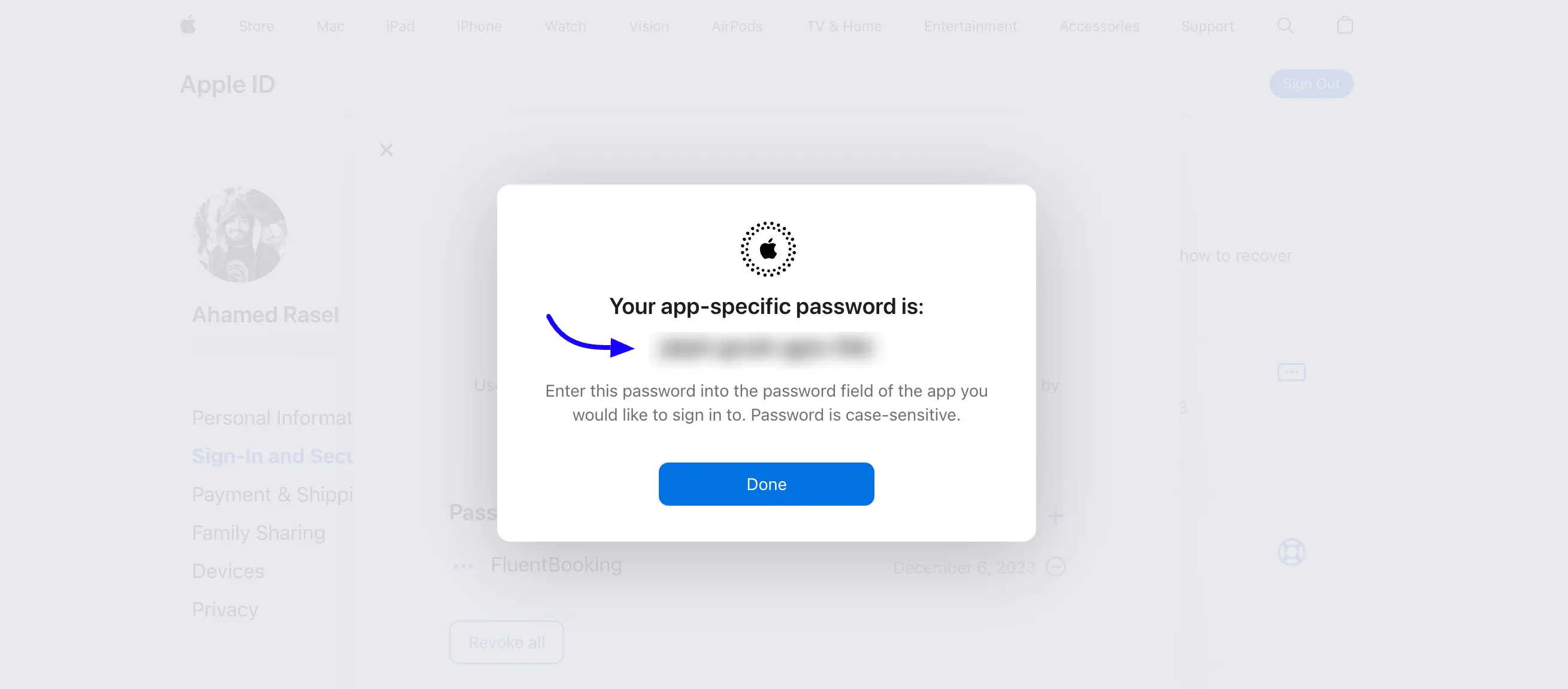 Copy Password