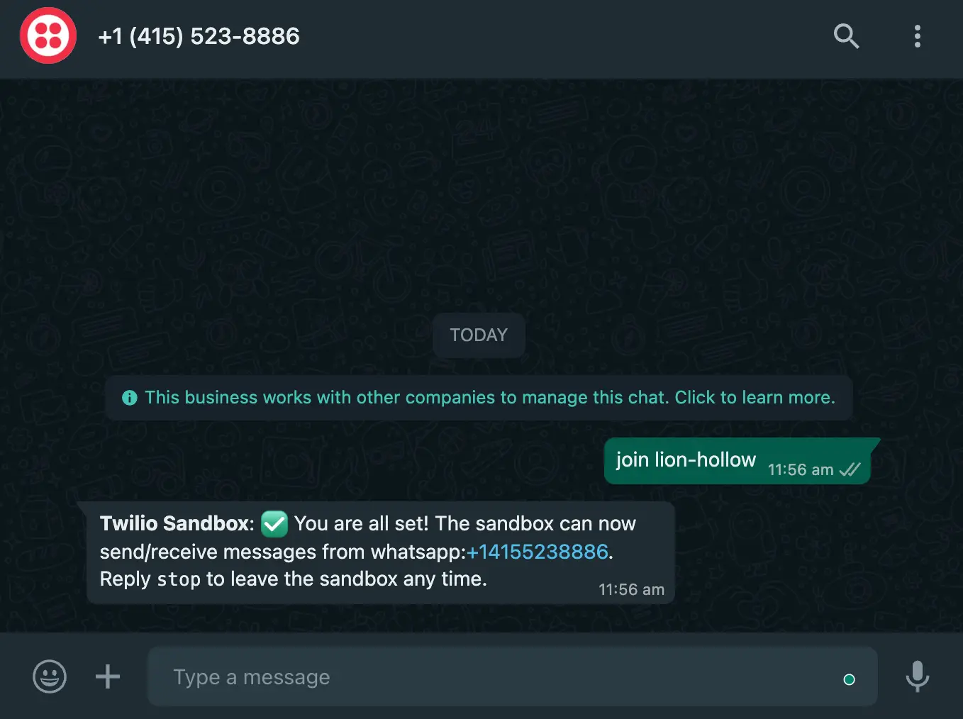 Connect to Sandbox