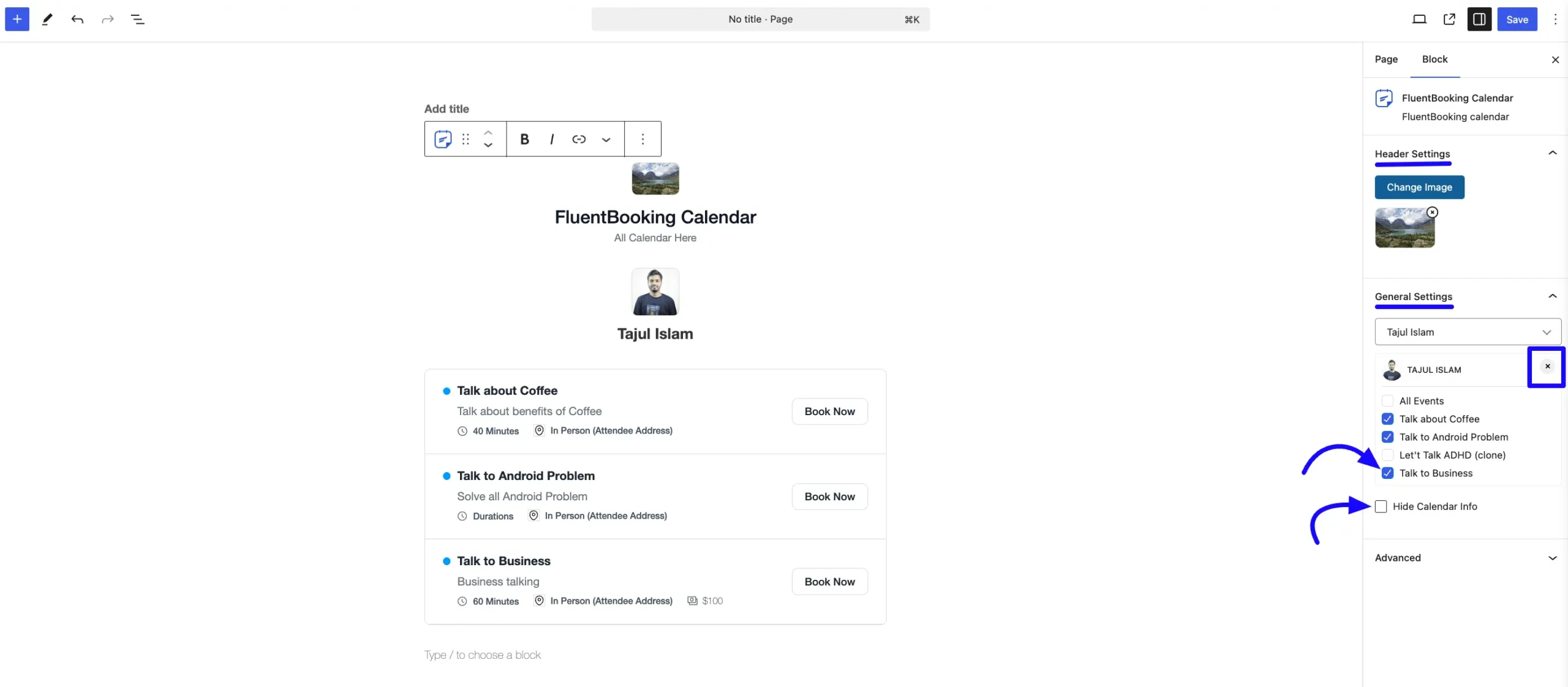 General Settings