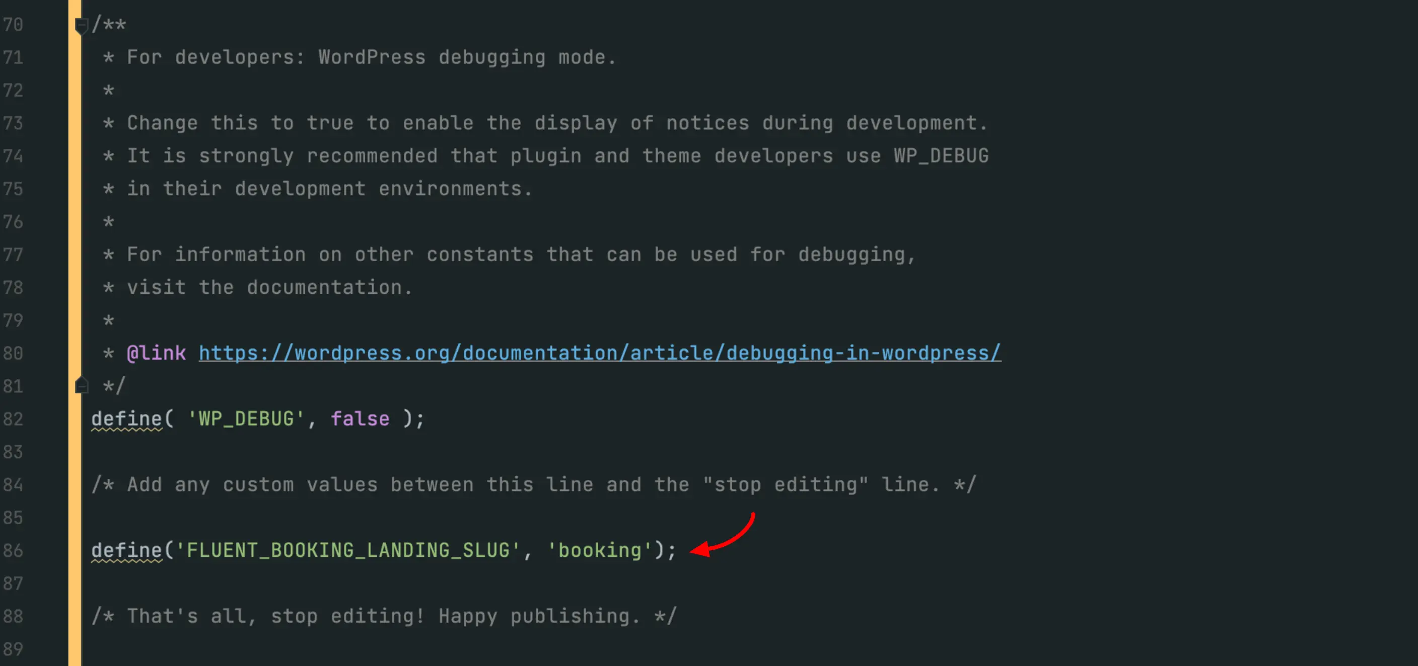 Prettify Landing Page URL