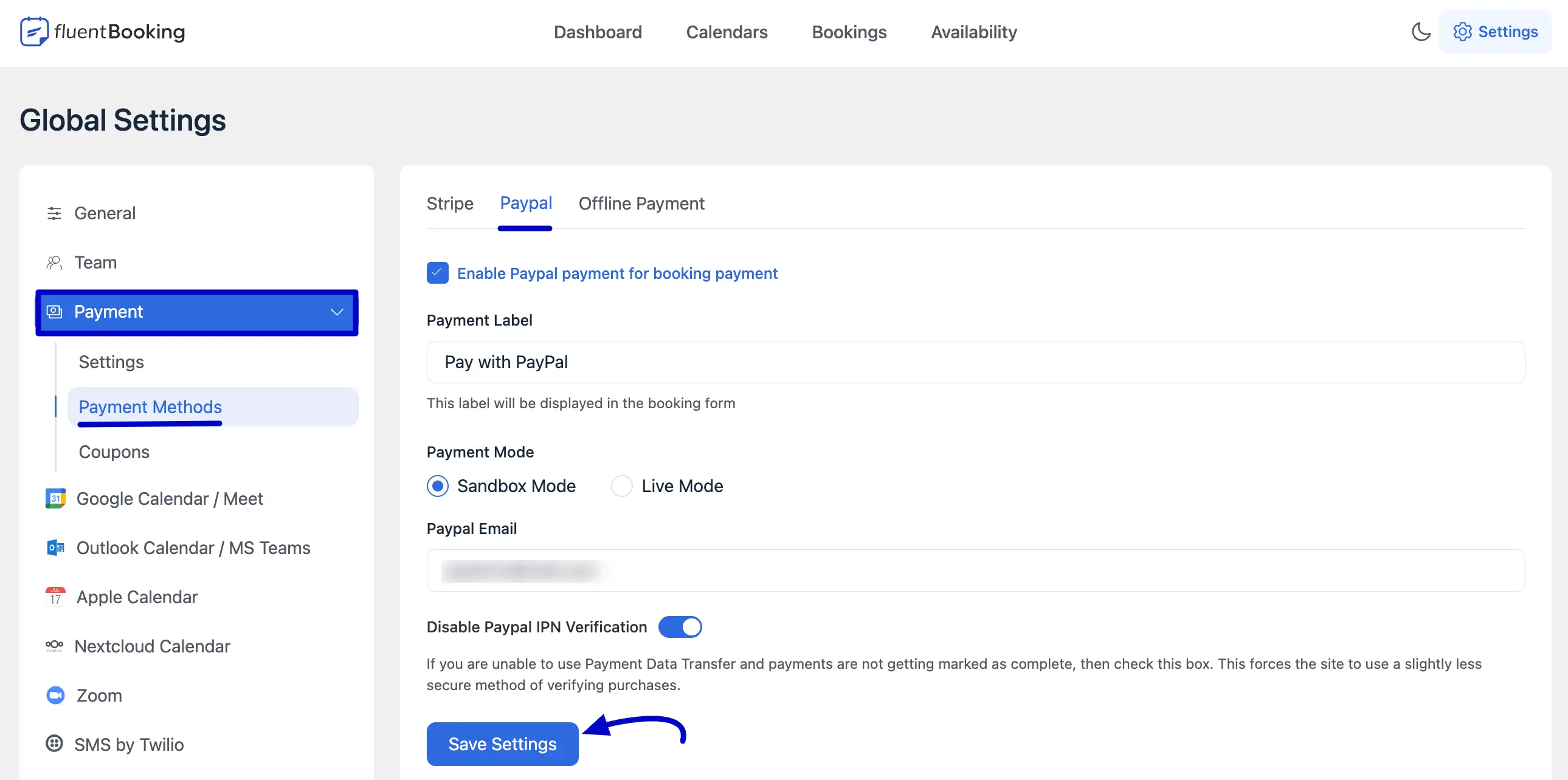 Payment Method