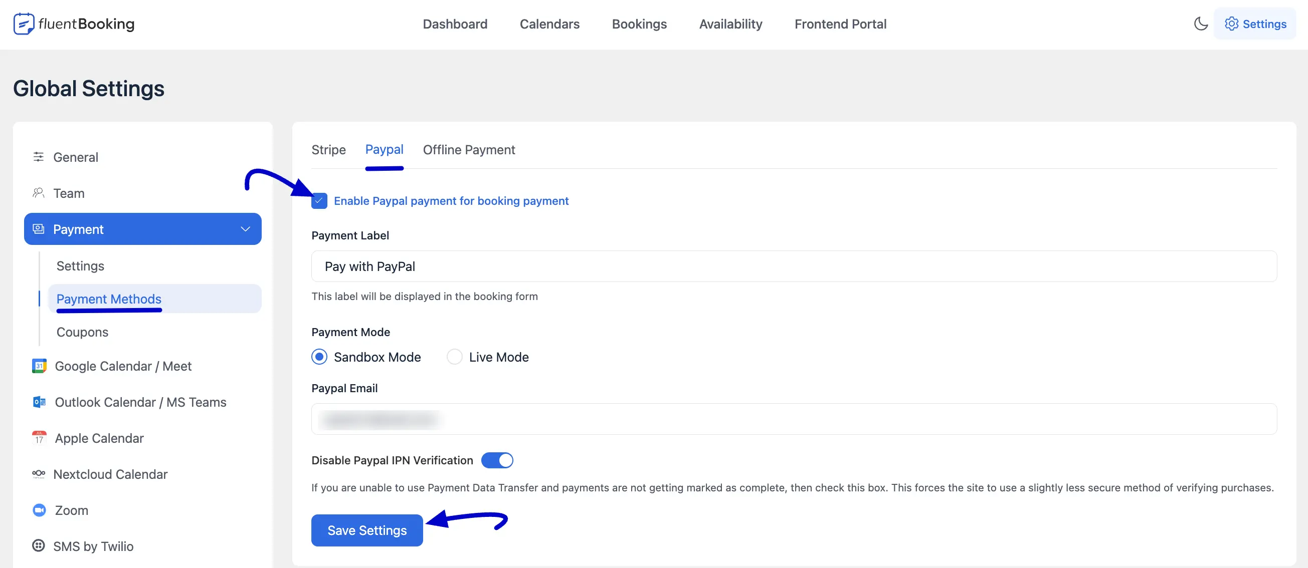 Disable PayPal IPN Verification